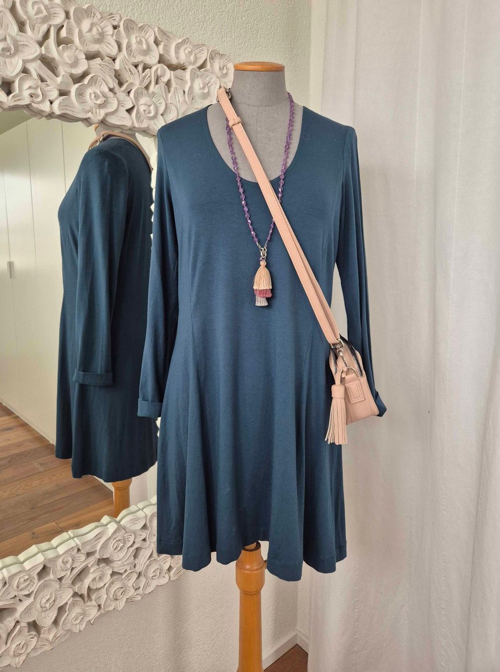 Kleider: NEUES DESIGNER KLEID PETROL Gr.S passt zu NILE, ODD MOLLY – Neu (gemäss Beschreibung) aus Algetshausen von Engel-99