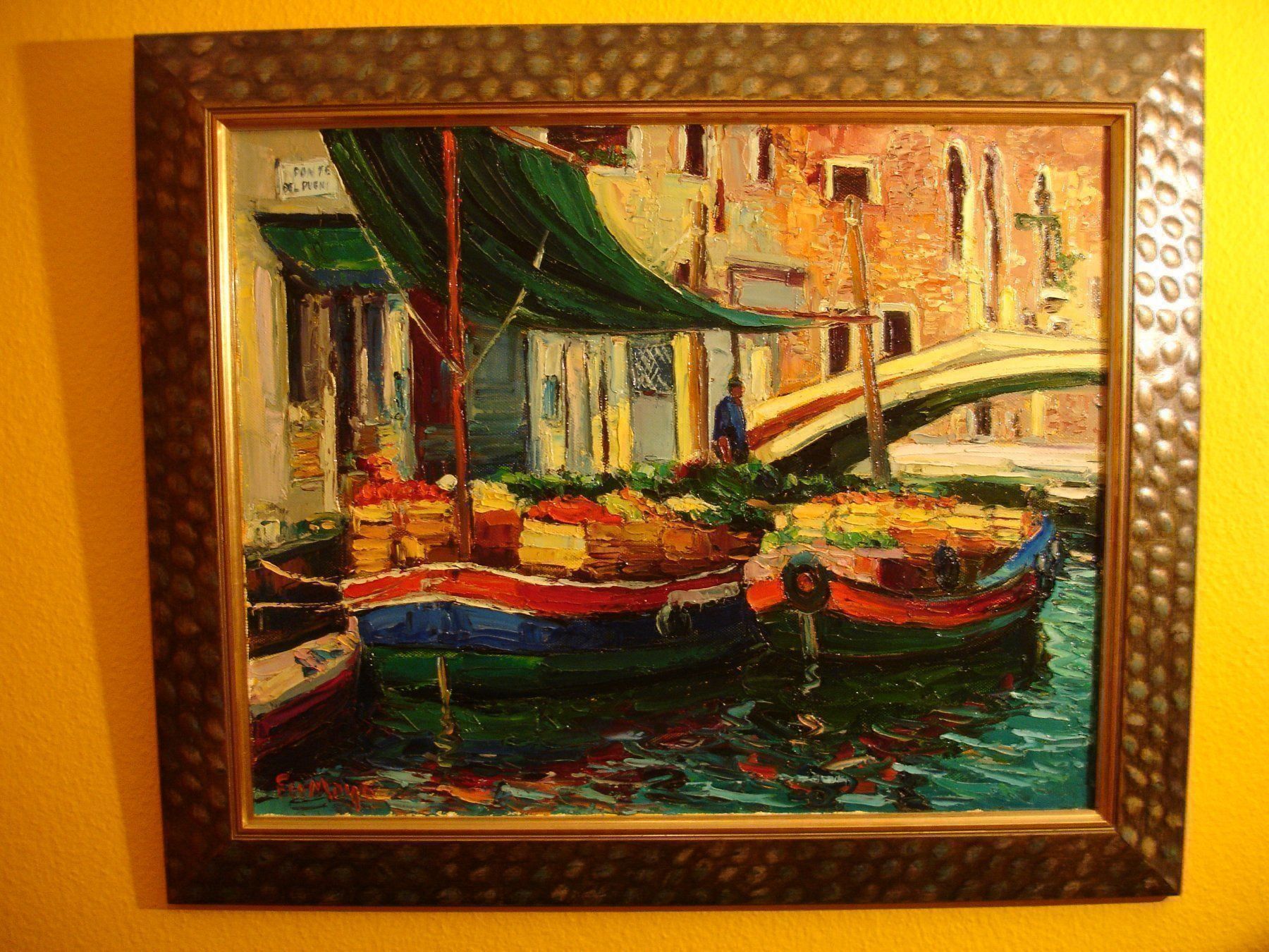 Dipinti: Öl-Gemälde "Venice" von Francisco Moya – Usato da Zürich venduto da phawkg