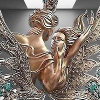 💖 Engel-Anhänger mit Flügeln - Himmlischer Schmuck! 👼💫