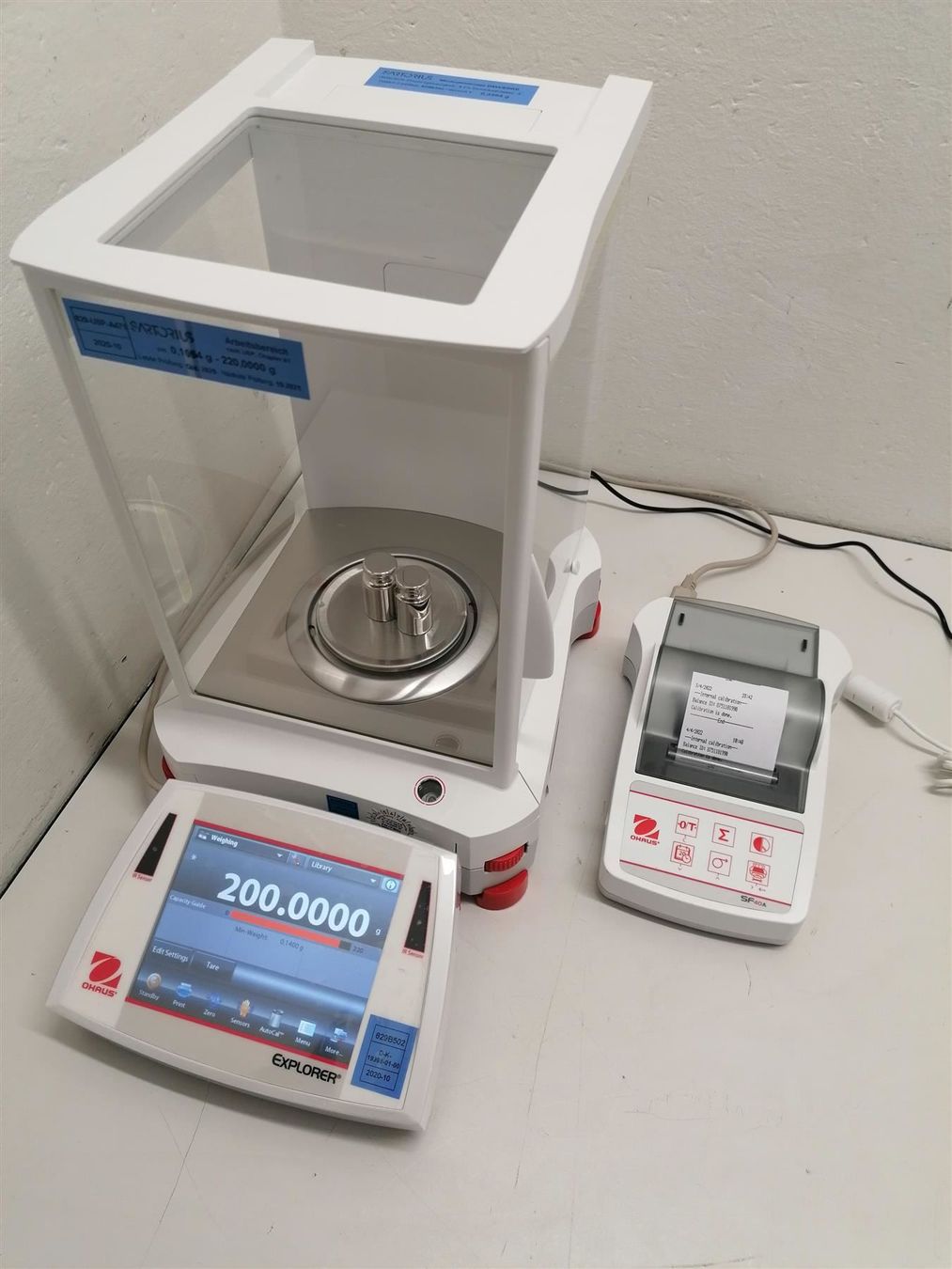 Accessori da laboratorio: OHAUS Explorer EX224 - Neuwertig!!! – Usato da Niederdorf venduto da LeptonAG_Labor 4