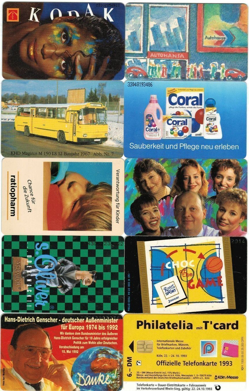 Cartes de téléphone: 10 K-Karten Deutschland – D'occasion à Zürich par tol_b7c7 1