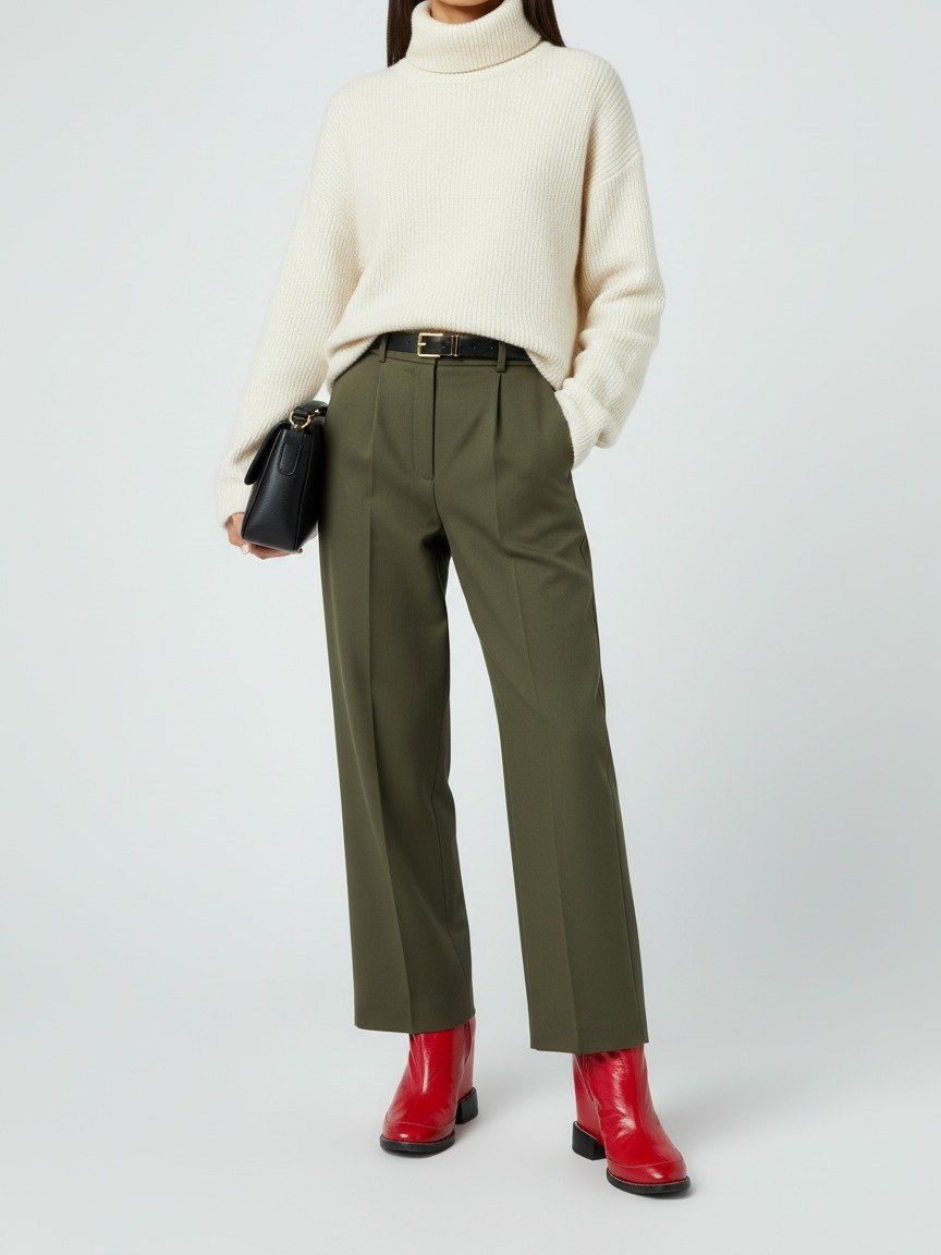 Chloé Damenschuhe: Chloé Wedge Ankle Boot EU 36.5 Rot – Gebraucht aus Zürich von shoe_shop 1