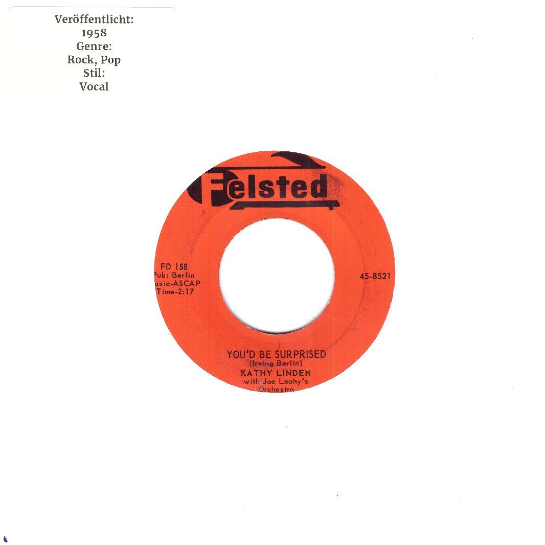 Dischi in vinile: KATHY LINDEN – Usato da Bassersdorf venduto da house-of-vinyl