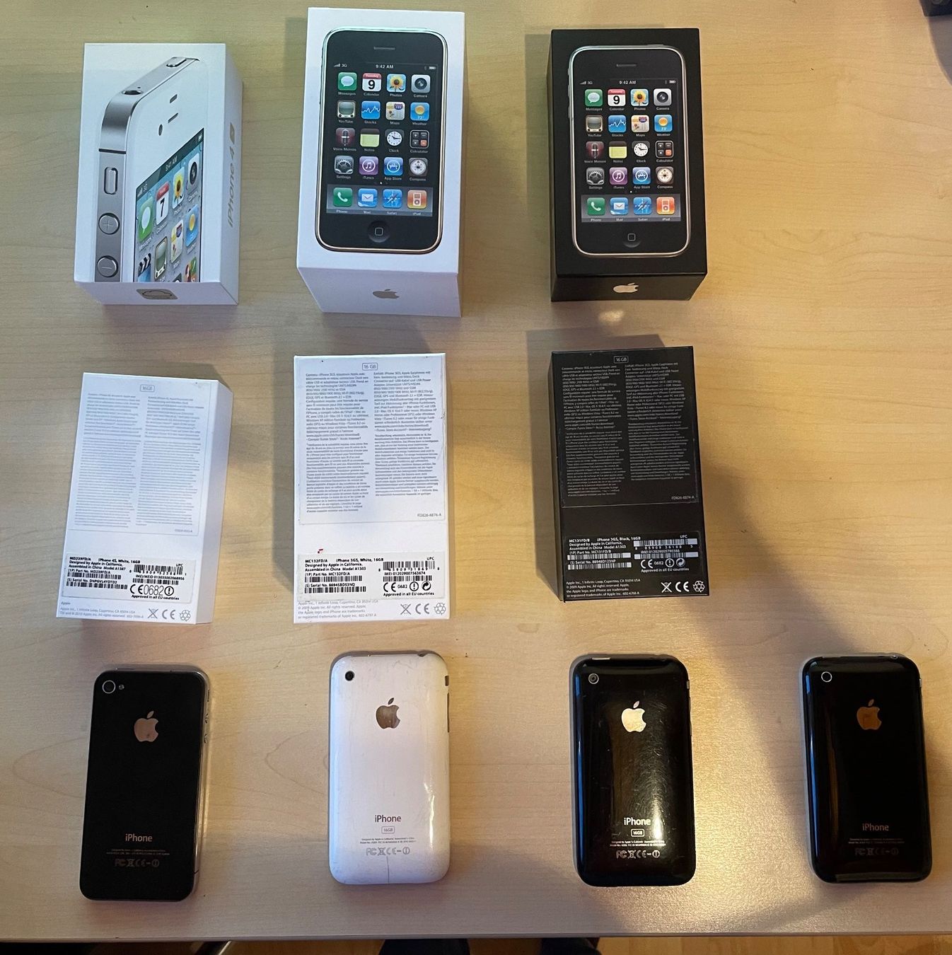 Apple Handys / Smartphones: 4x Iphone: Iphone 4(S), Iphone 3GS, Iphone 3 – Gebraucht aus Unterentfelden von Maetthu92 1