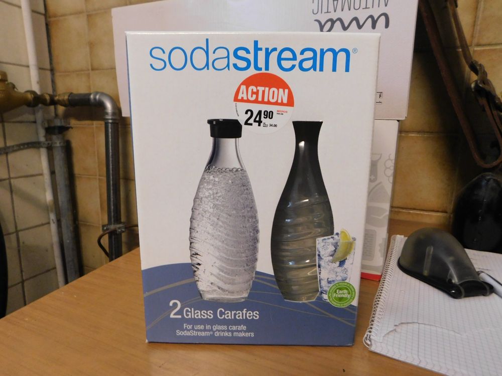 Soda Stream Glas Flaschen Kaufen auf Ricardo