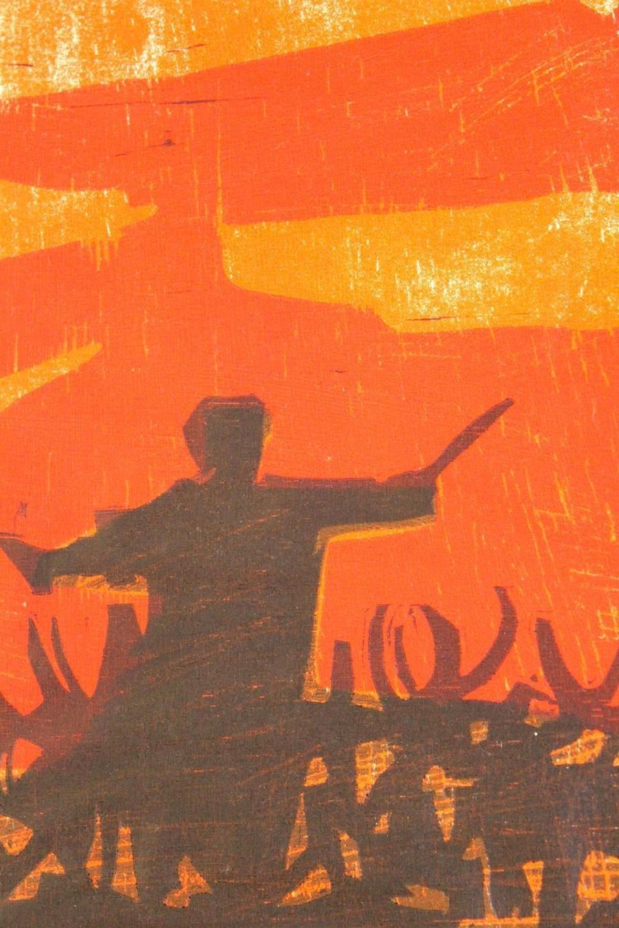 Xilografie: HANS WEIDMANN (Schweiz, 1918-1997) – Usato da Bern venduto da Arting 9
