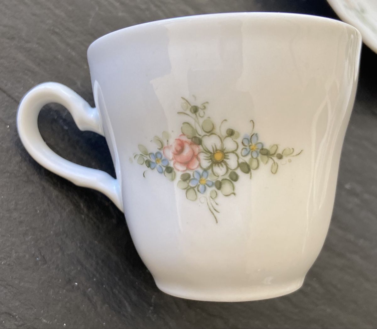 Winterling Tazze: Winterling Espressotassenservice mit zarten Blumen – Usato da Wald ZH venduto da baby034 2