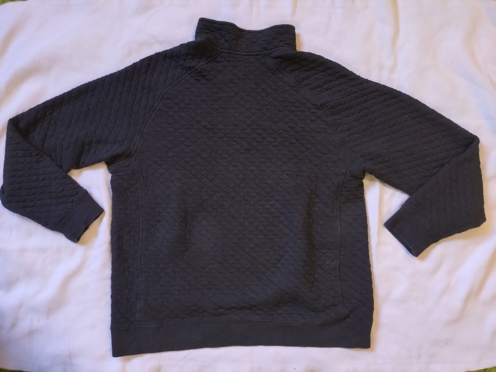 Pullover & Sweatshirts: Pull L.L.Bean matelassé anthracite XL  – Gebraucht aus Farvagny-le-Grand von LaCaverne 7