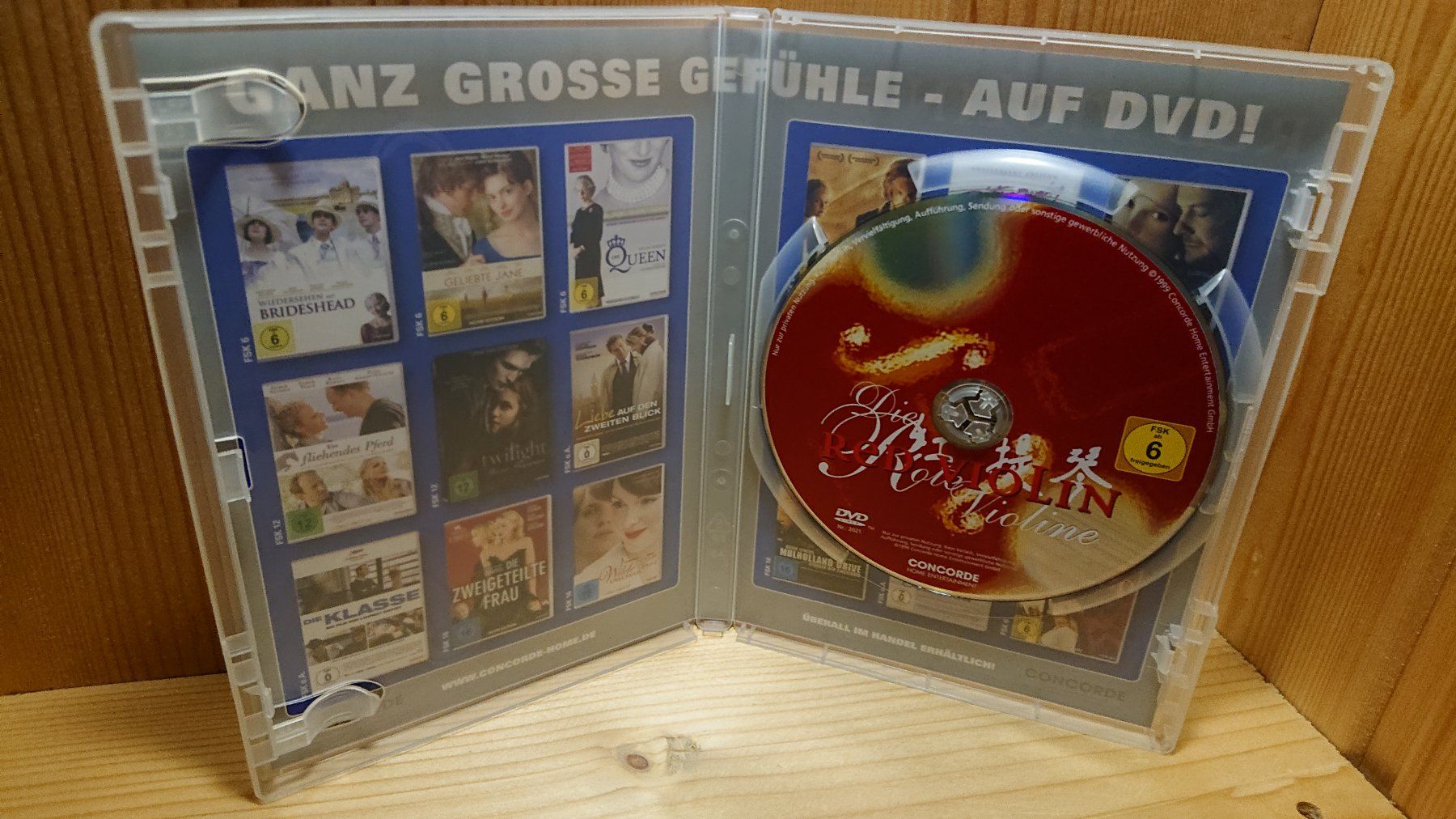 Tutti i DVDs: RED VIOLIN DVD mit Samuel L. Jackson – Usato da Wilderswil venduto da Exebub 2
