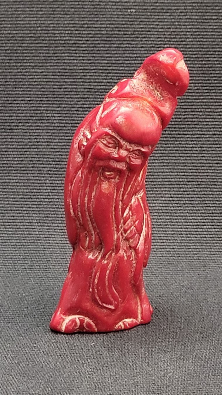 Statuette: Korallen-Schnitzerei BUDDHA – Usato da Basel venduto da spinne02