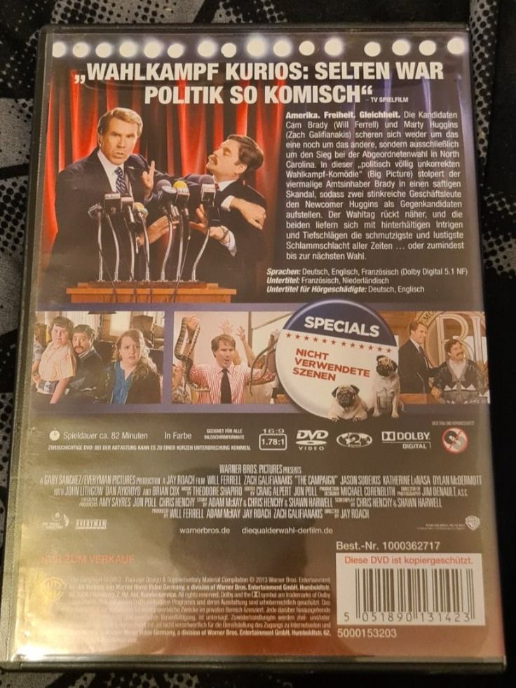 Tutti i DVDs: Die Qual Der Wahl – Usato da Oberkirch LU venduto da ThE_CoLLecTor666 1