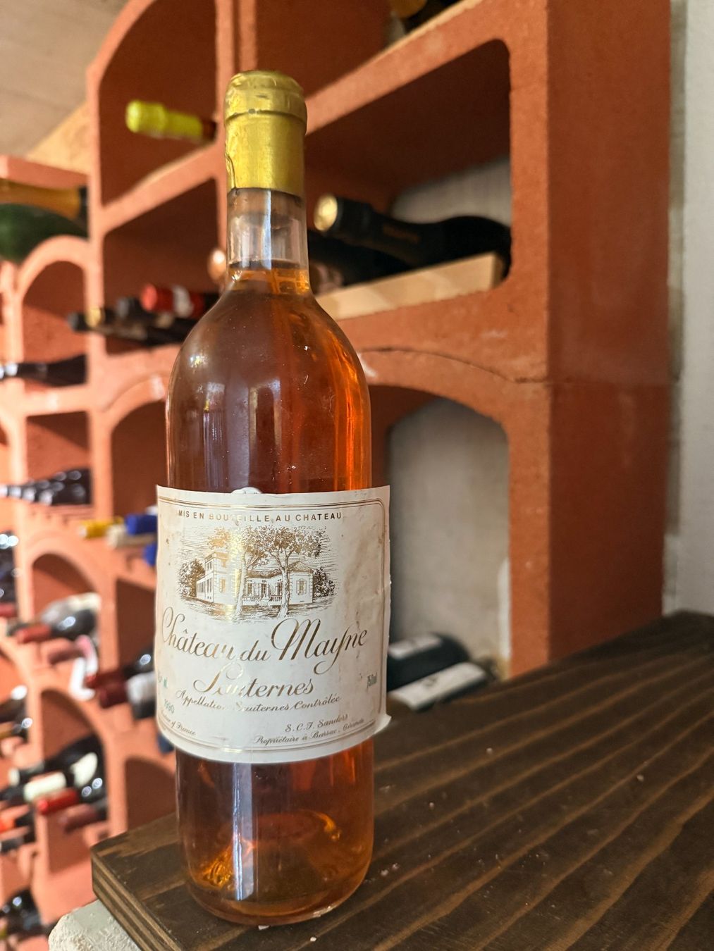 Vino: Château du Mayne, Sauternes, 1990 – Nuovo (secondo la descrizione) da Attalens venduto da jfdesignteam