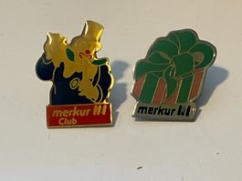 2 Pin Merkur Cafe Kaffe Merkur Club