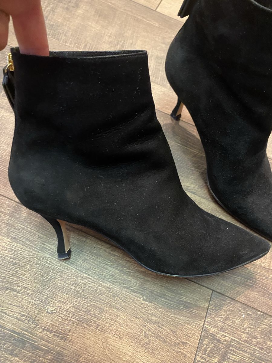 Stuart Weitzman Scarpe da donna: Stuart Weitzmann Leder Stiefelette schwarz  36  – Nuovo (secondo la descrizione) da Büron venduto da Coerner 2