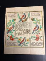 antike Taufschrift 1848