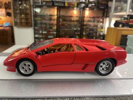 Lamborghini Diablo, rot, 1:18, Top Zustand, Sammlerstück