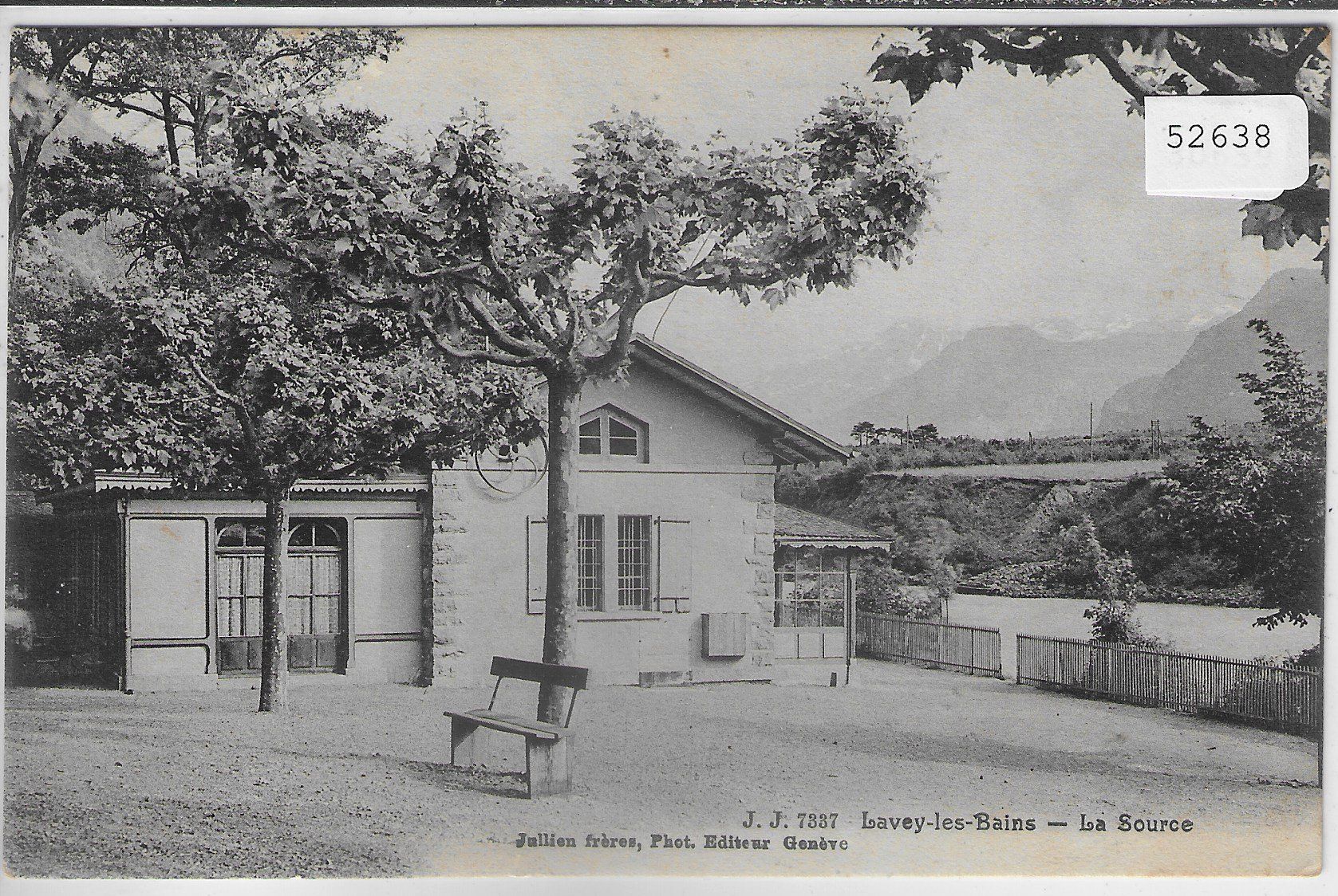 Cartoline postali: Lavey-les-Bains - La Souce – Usato da Ettingen venduto da Kartenplanet