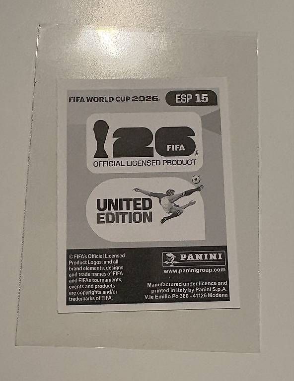 Carte collezionabili: LAMINE YAMAL PANINI WC 2026 – Usato da Zürich venduto da rub_87sh 1