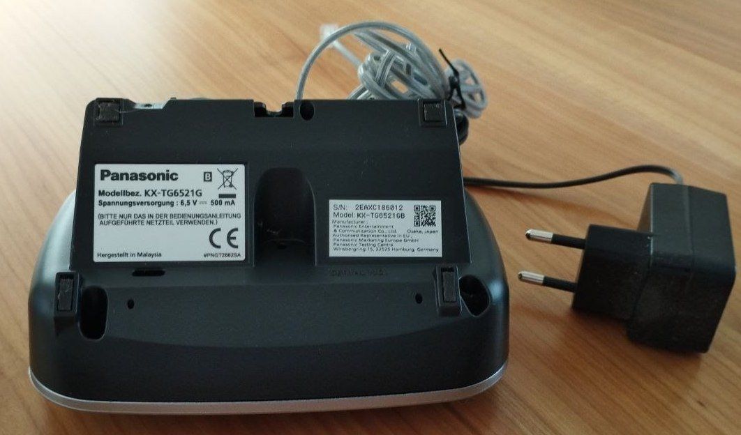Telefoni: Schnurlos-Telefon Panasonic KX-TG652G – Usato da Eglisau venduto da bla_sv7q 1