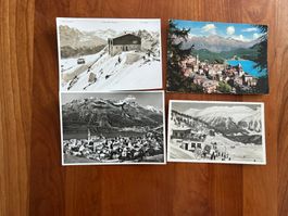 Lot  4 Postkarten Zermatt ab 1952  (M572)