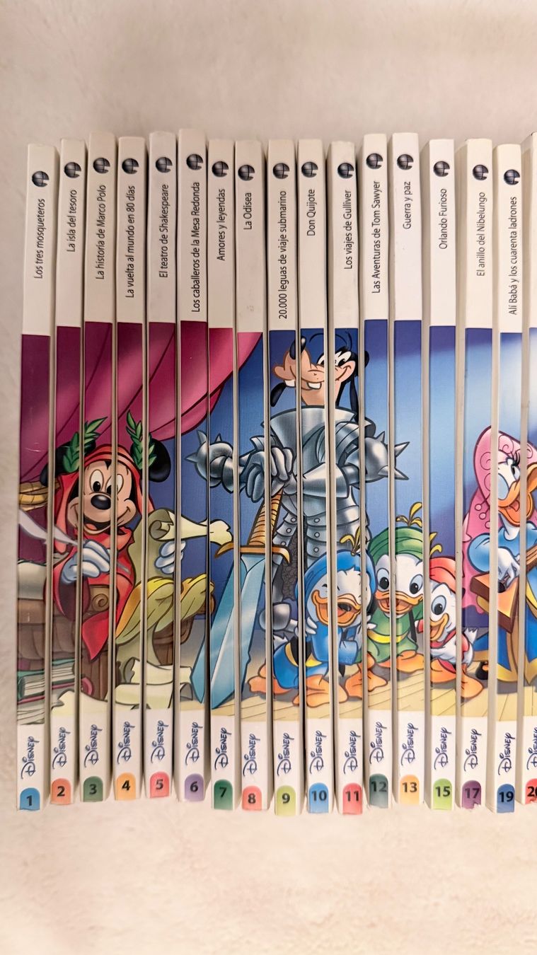 Fumetti: Sammlung klassischer Bücher als Disney-Comics - Auf Spanisch – Nuovo (secondo la descrizione) da Würenlos venduto da JRP_71 1