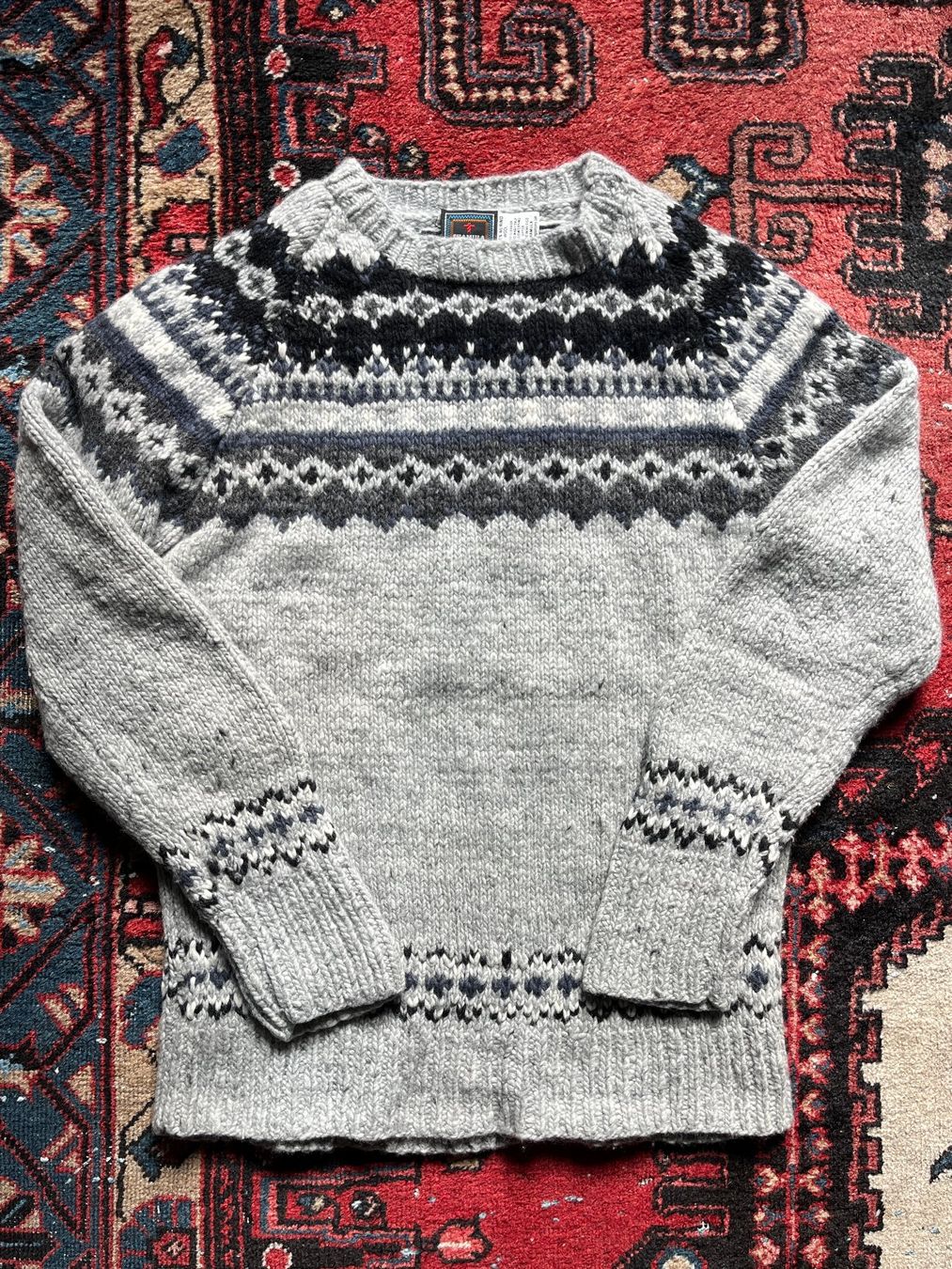Pulls & Sweat-shirts: Chamula handgestrickter Fair Isle Sweater – D'occasion à Zürich par Adelmax
