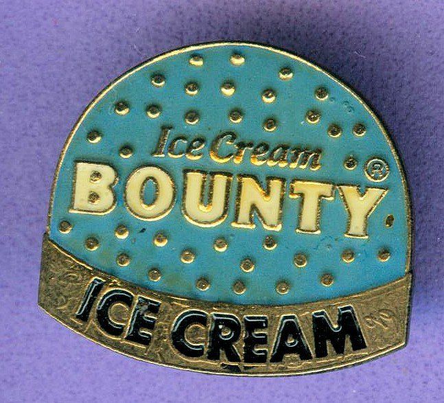 Placchette & Badge: BOUNTY   ICE CREAM – Usato da Winterthur venduto da Sammleroase