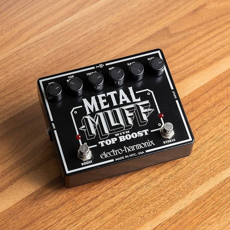 Electro-Harmonix Musikinstrumente: Electro-Harmonix Metal Muff Distortion Pedal – Gebraucht aus Bern von Tschuuns