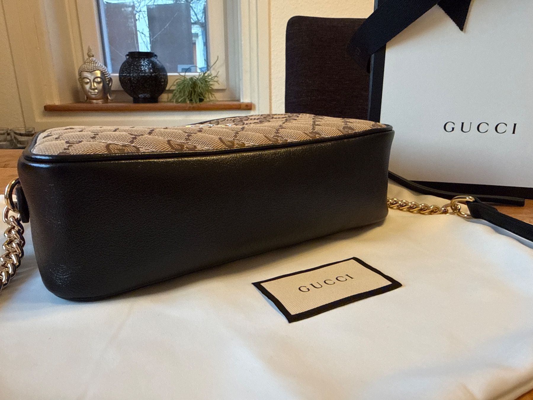 Gucci Borse da donna: GUCCI Marmont Small Monogram Canvas Crossbody Camera Bag – Nuovo e nell'imballaggio originale da Basel venduto da jetzt-wird-gemistet 5