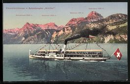 Vierwaldstättersee, Salondampfer Schill