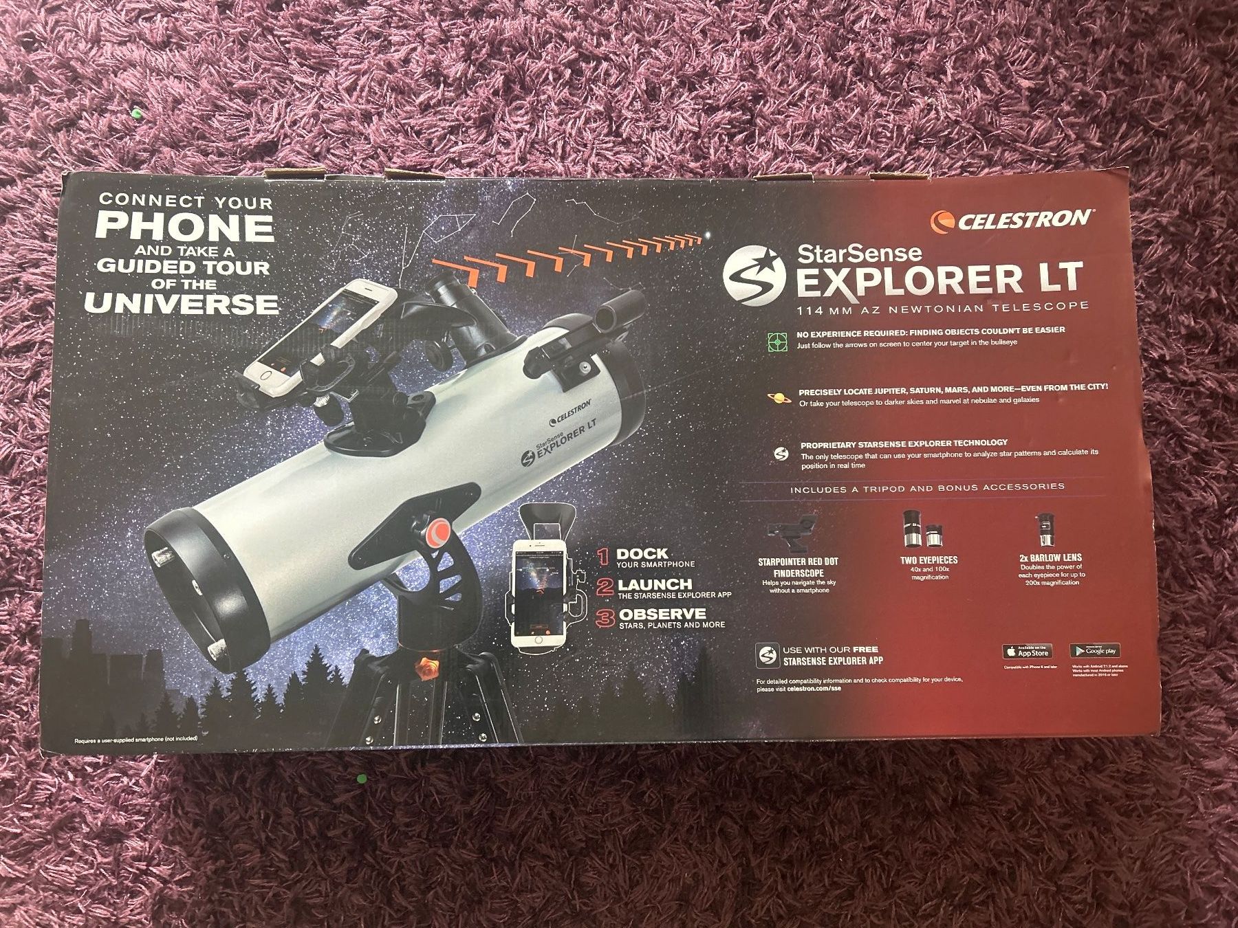 Celestron Télescopes: Celestron StarSense Explorer LT 114AZ – D'occasion à Münchenstein par Li_Ri