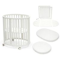 Baby-/Kinderbett STOKKE Sleepi inkl. Zubehör 