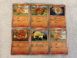 Pokemon Sammelkarten Vulpix und Vulnona 😽🔥😍🇯🇵🇺🇸
