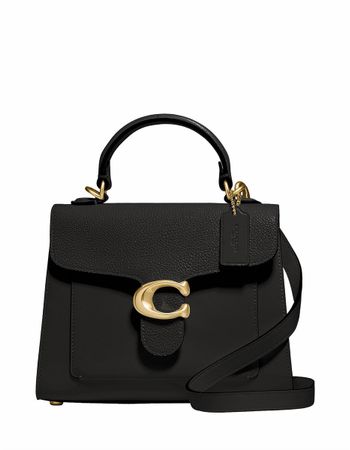 COACH TABBY TOP HANDLE 20 LEATHER HANDBAG orig price 600CHF