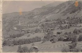 Gruss aus SAAS - alte Postkarte