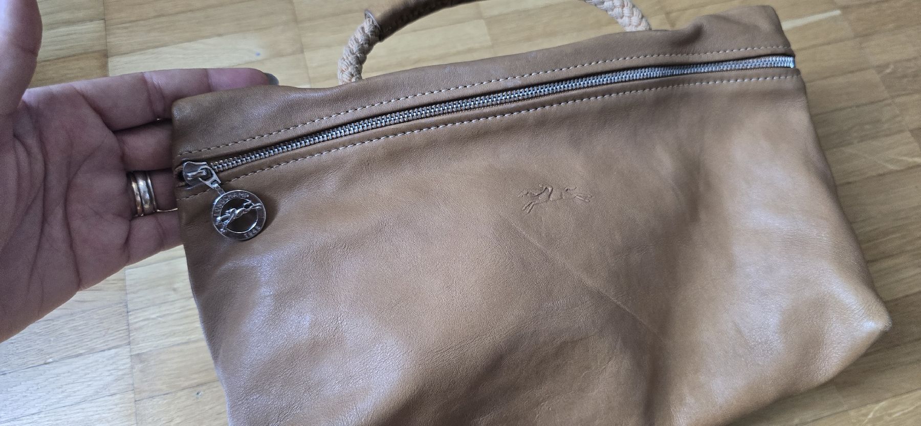 Sacs femmes: Longchamp Leather Handbag Brown  – D'occasion à Oberglatt ZH par ros_w89m 3