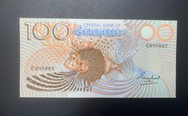 Banknote Seychellen, 1983, 100 Rupees, P-31, UNZ, selten!