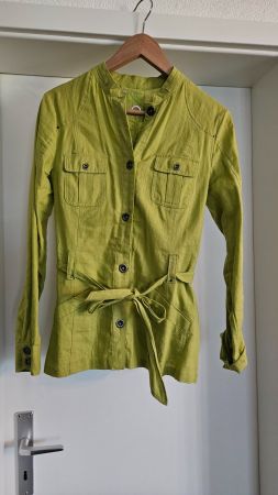 Leichter Leinenblazer / Jacke / Hemd  Gr. S  Leinen Baumwoll
