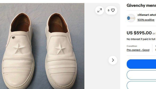 Givenchy Chaussures hommes: Givenchy Sneakers 44 – D'occasion à Collonges par arashee 9
