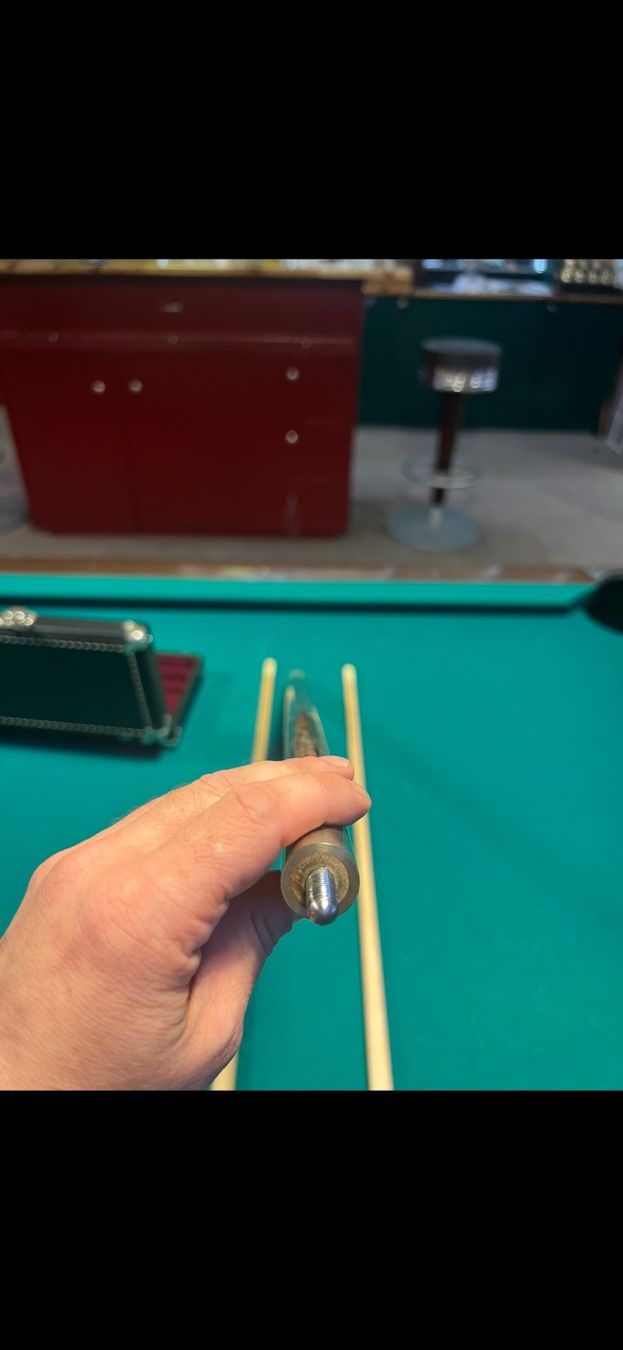 Tavoli da biliardo: 1990s Meucci old school cue . 2 shafts without case – Usato da Kloten venduto da dan_ps9b