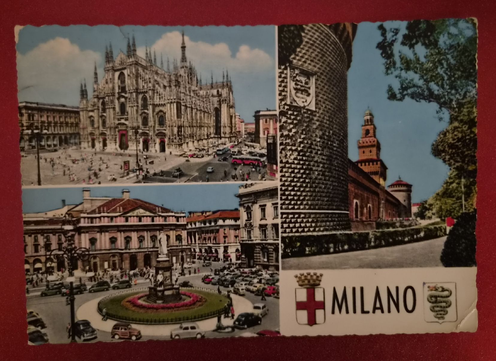 Cartoline postali: Milano Stadtmotive 1965 – Usato da Melchnau venduto da Fishel