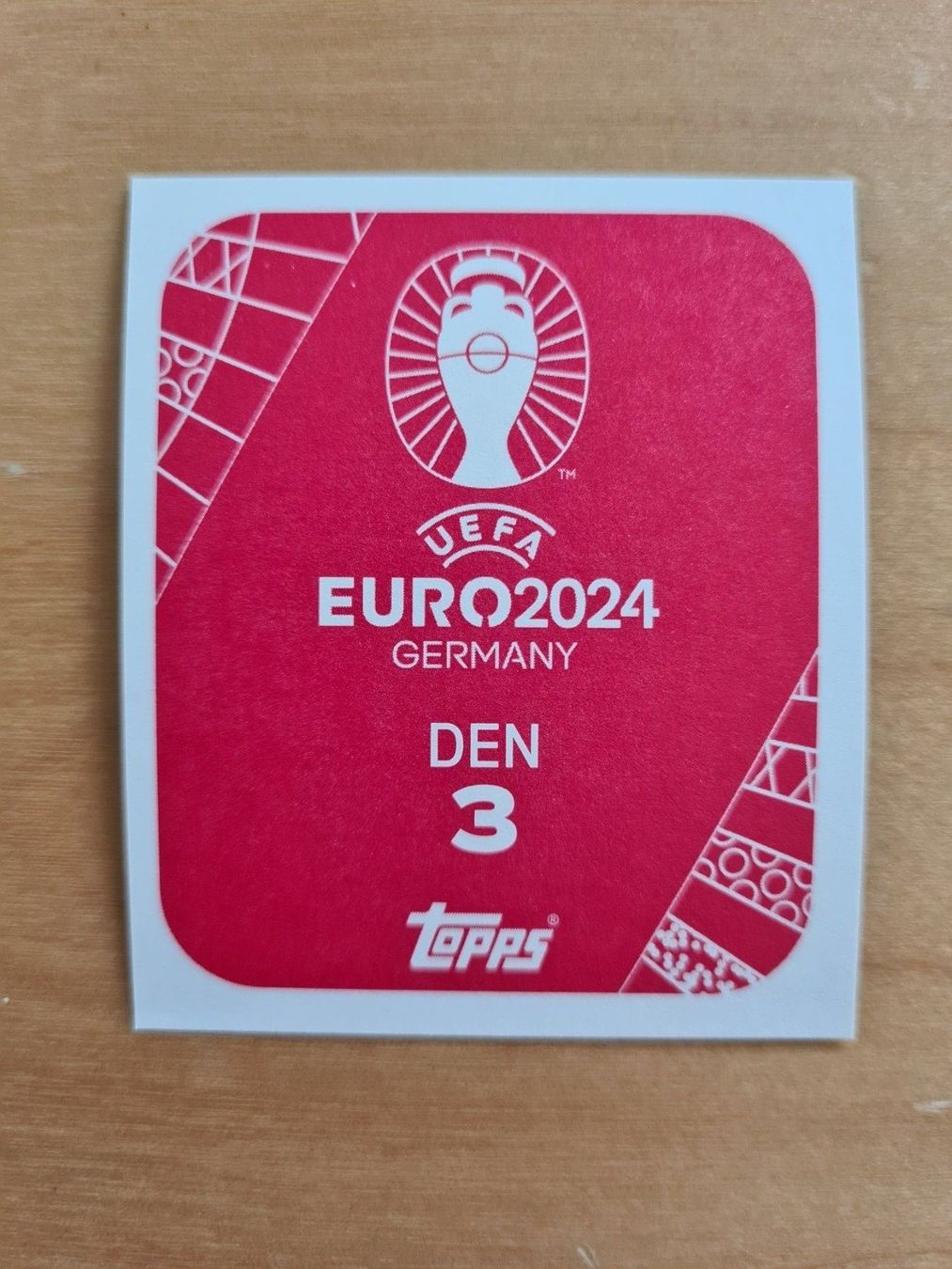Topps Sammelbilder & Trading cards: Topps EURO 2024 Sticker DEN 3 – Gebraucht aus Oberwil BL von Spieltopia 1