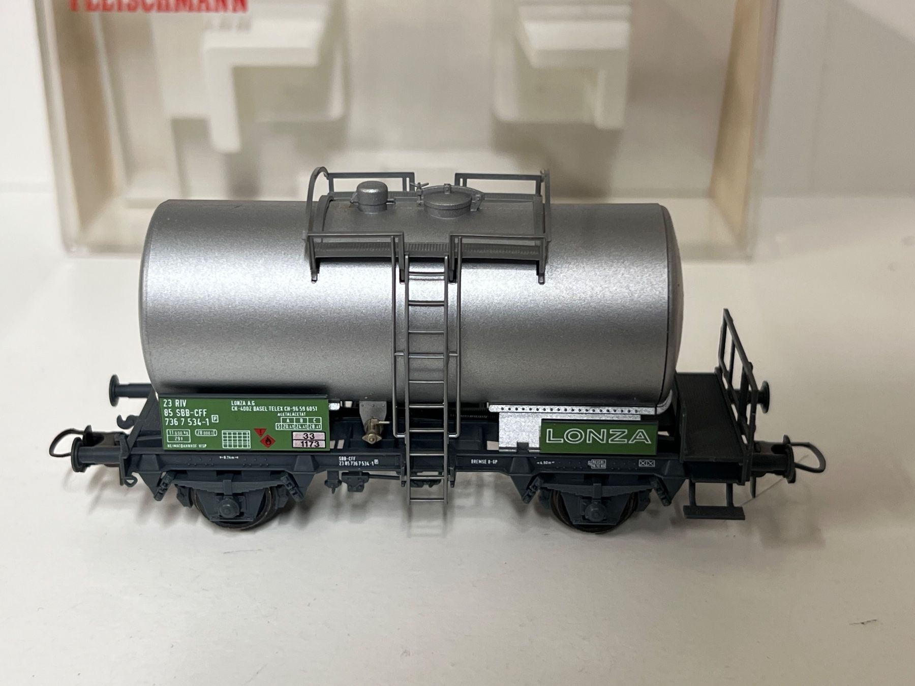 Fleischmann Modelleisenbahnen: Fleischmann SBB Lonza   DC – Gebraucht aus Neuenhof von ludovicco 1