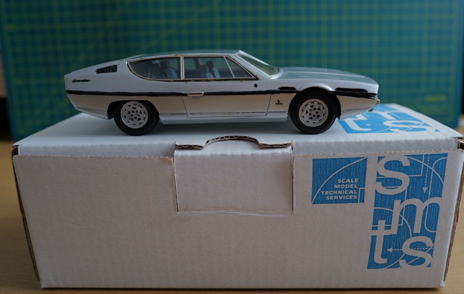 Lamborghini Modellini d'auto: Lamborghini Espada 1:43 métal by SMTS – Nuovo e nell'imballaggio originale da Genève venduto da pie_dr8z