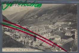 Zermatt. Les Hôtels et les Mischabels.