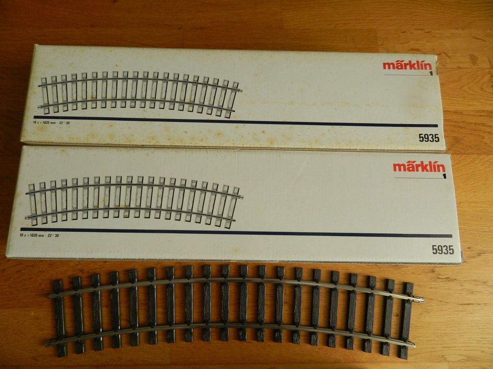 Märklin 30 x 5100 gebogenes gleis M H0 | Kaufen auf