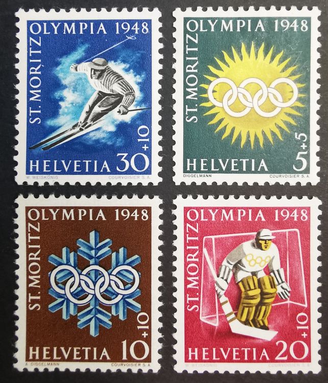 Tr Timbres Suisse Non Obliter Kaufen Auf Ricardo