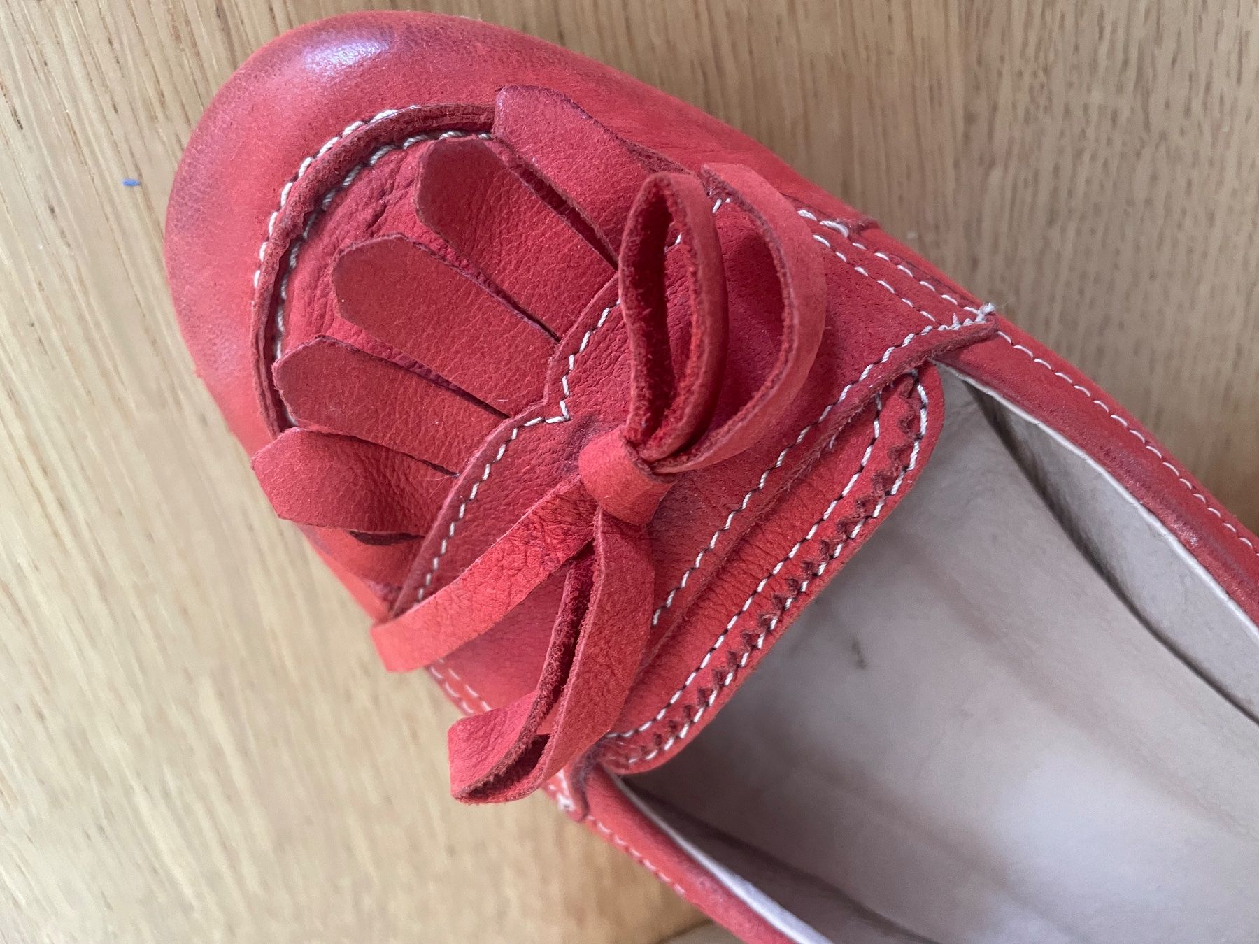 Scarpe da donna: Mokassins 39 Leder rot – Usato da Würenlos venduto da baslerdybli01 2