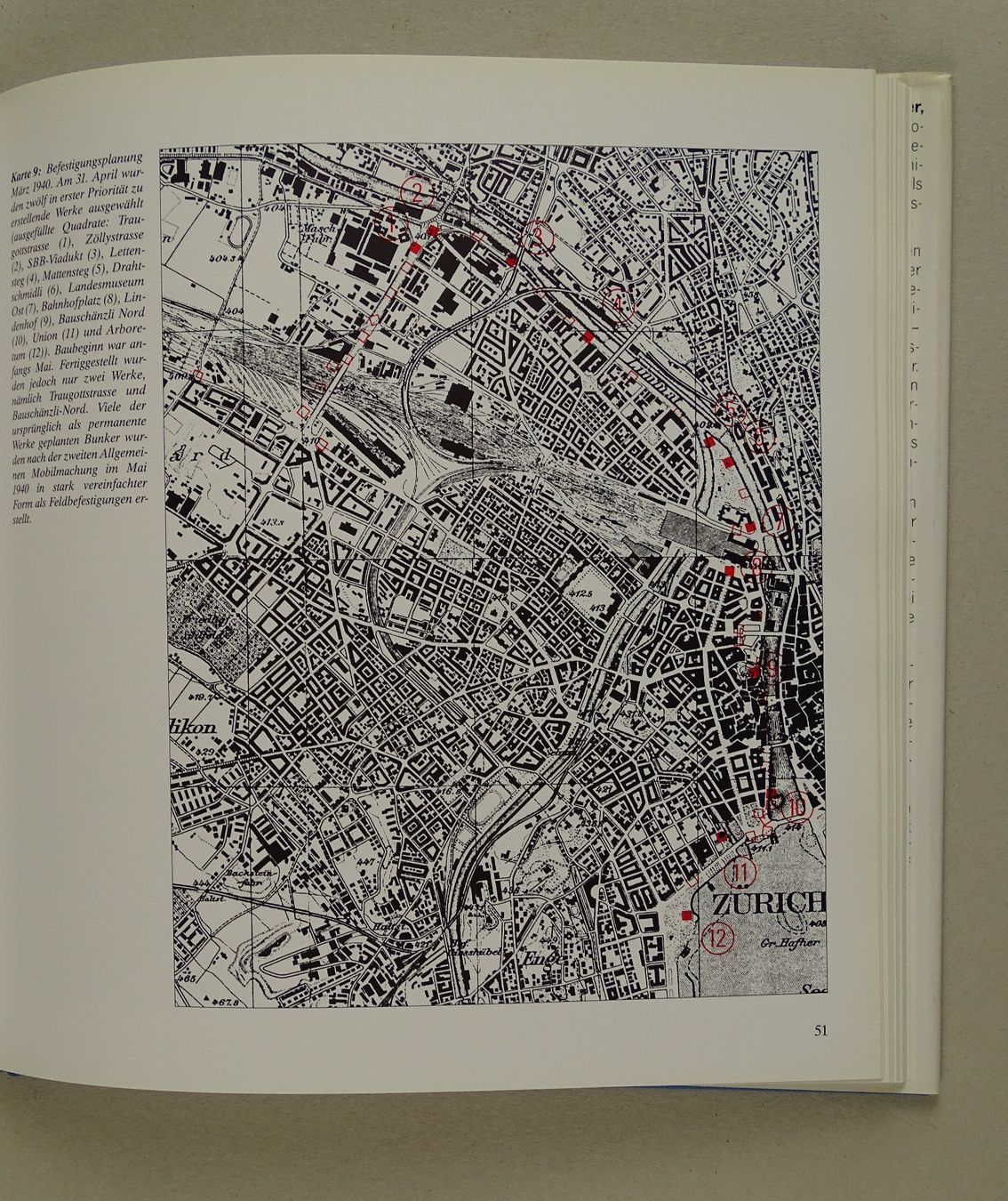 Libri: DAS BEDROHTE ZÜRICH, STADTKOMMANDO 1939/40 – Usato da Grüningen venduto da Kartensammler 4