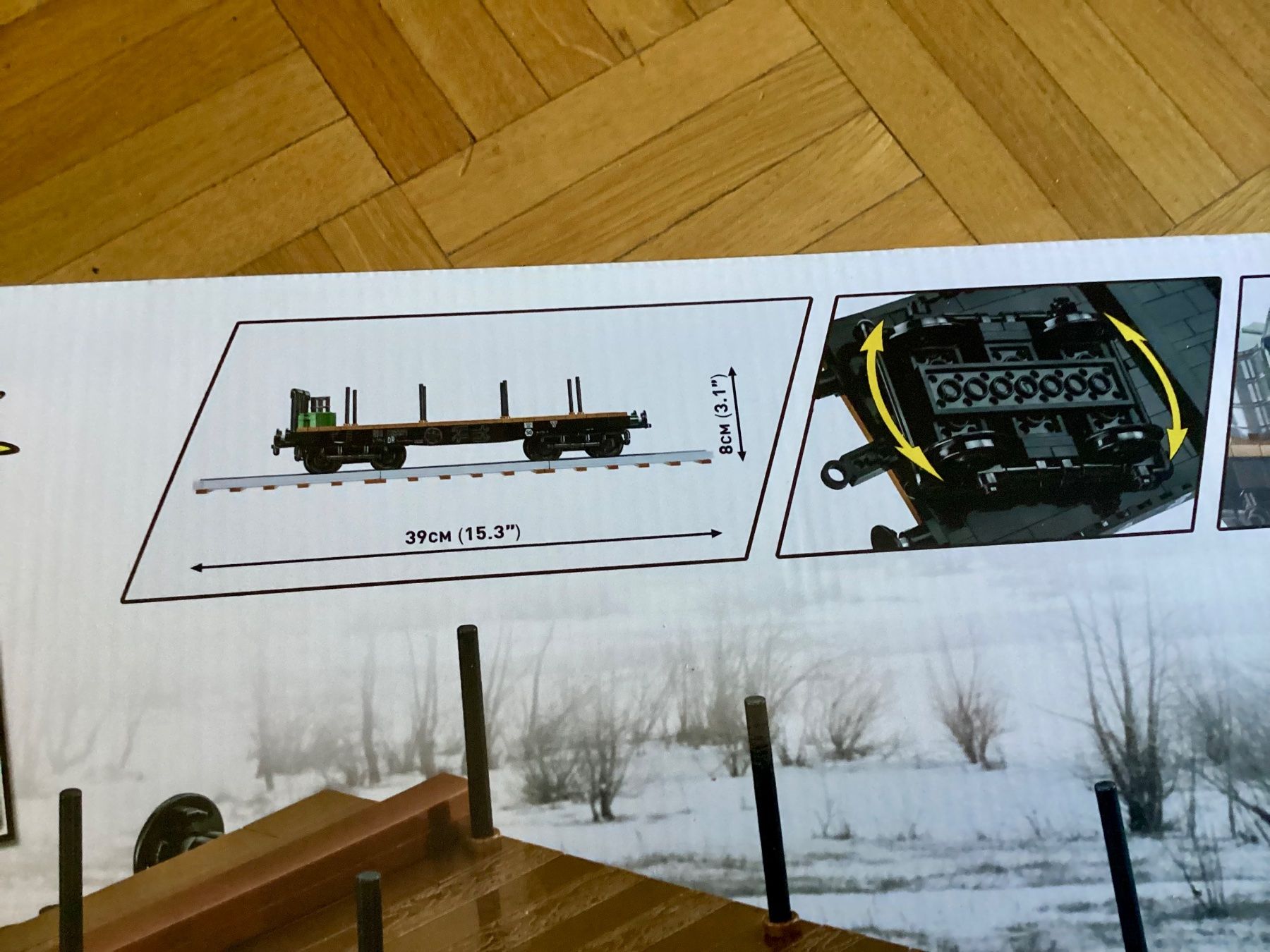 Cobi Kit di costruzioni: COBI 6284, Güterwagen der DRG. Epoche II – Nuovo (secondo la descrizione) da Vacallo venduto da G1965 2